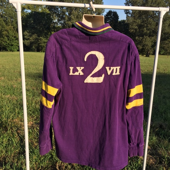 Vintage Polo Ralph Lauren NYC No 2 Rugby Shirt 2XL RARE COLLECTIBLE VG SHIRT - Picture 2 of 14